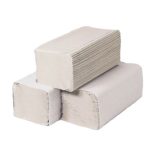 Hajtogatott kéztörlő Z-hajtású 1 rétegű Natúr, 5000 lap